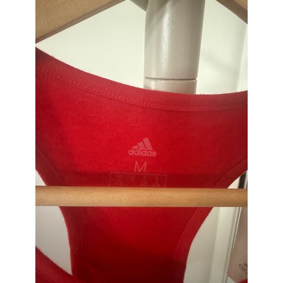 Adidas‎ Red Tank Top Size Medium - Picture 3 of 8